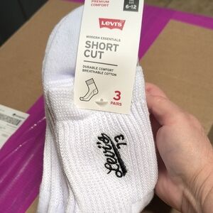 Men's Levi's Short Cut Socks NWT
